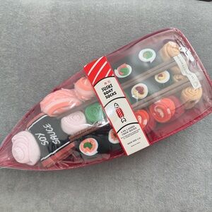 NWT Women’s Sushi Boat Socks, 9 pairs